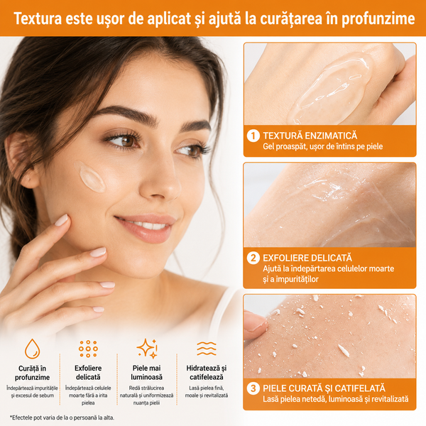 Scrub Exfoliant Portocaliu 2 în 1