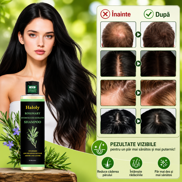 Șampon Natural pentru Creșterea Părului